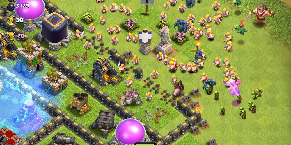 gameplay Clash of Clans