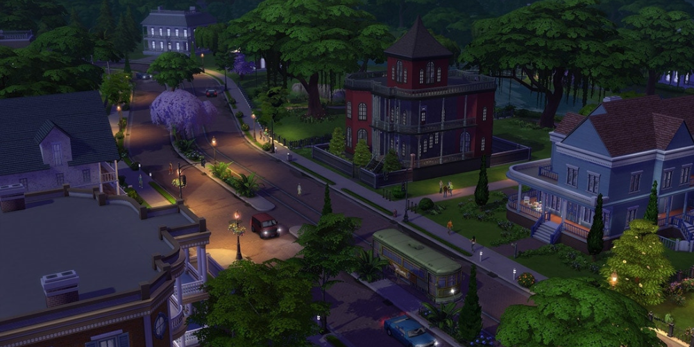 Sims 4 game screen