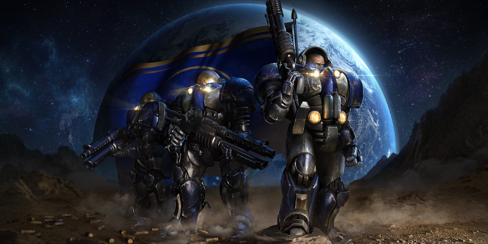 starcraft 2 game art